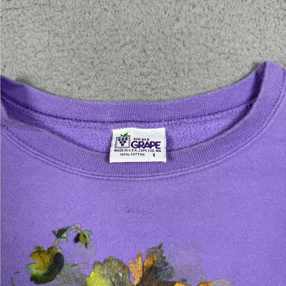 Vintage‎ 90s soft as a grape sweatshirt